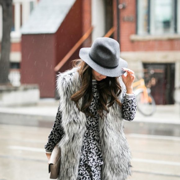 rag & bone Accessories - Rag & Bone Oxford Gray Wool Felt Hat